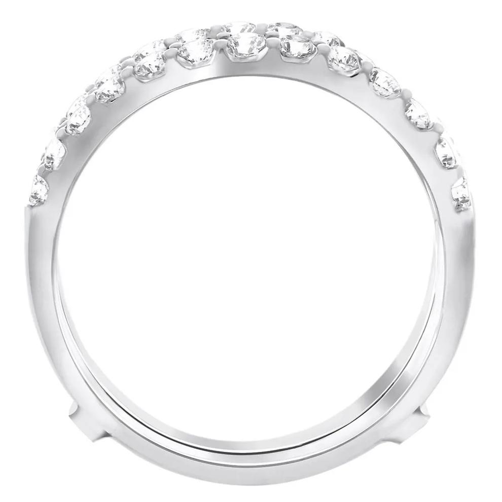 7/8 ct. tw. Diamond Ring Enhancer in 14K White Gold – Image 2 of 4
