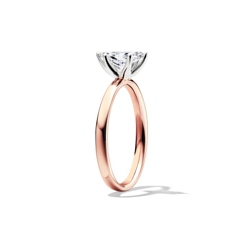 Diamond Marquise Solitaire Engagement Ring in 14K Rose Gold &#40;3/4 ct.&#41; – Image 3 of 5