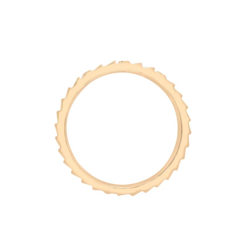 Diamond Multi-Row Ribbed Ring in Vermeil &#40;1/7 ct. tw.&#41; – Image 2 of 7