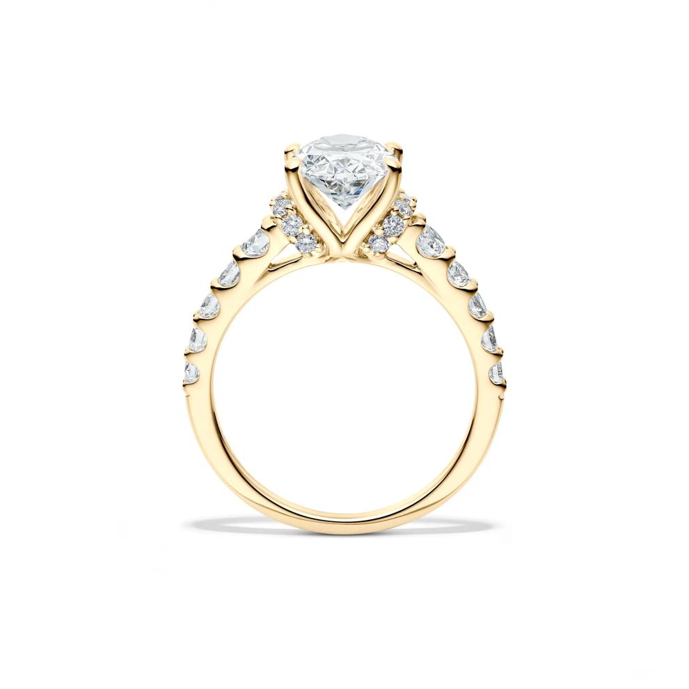 Lab Grown Diamond Engagement Ring in 14K Yellow Gold (2 3/4 ct. tw.) – Image 2 of 4