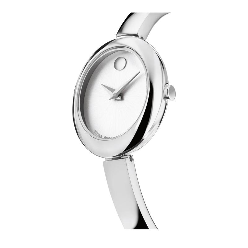 Ladies&#39; Museum Watch With Silver Dial and Stainless Steel Bracelet – Image 3 of 3