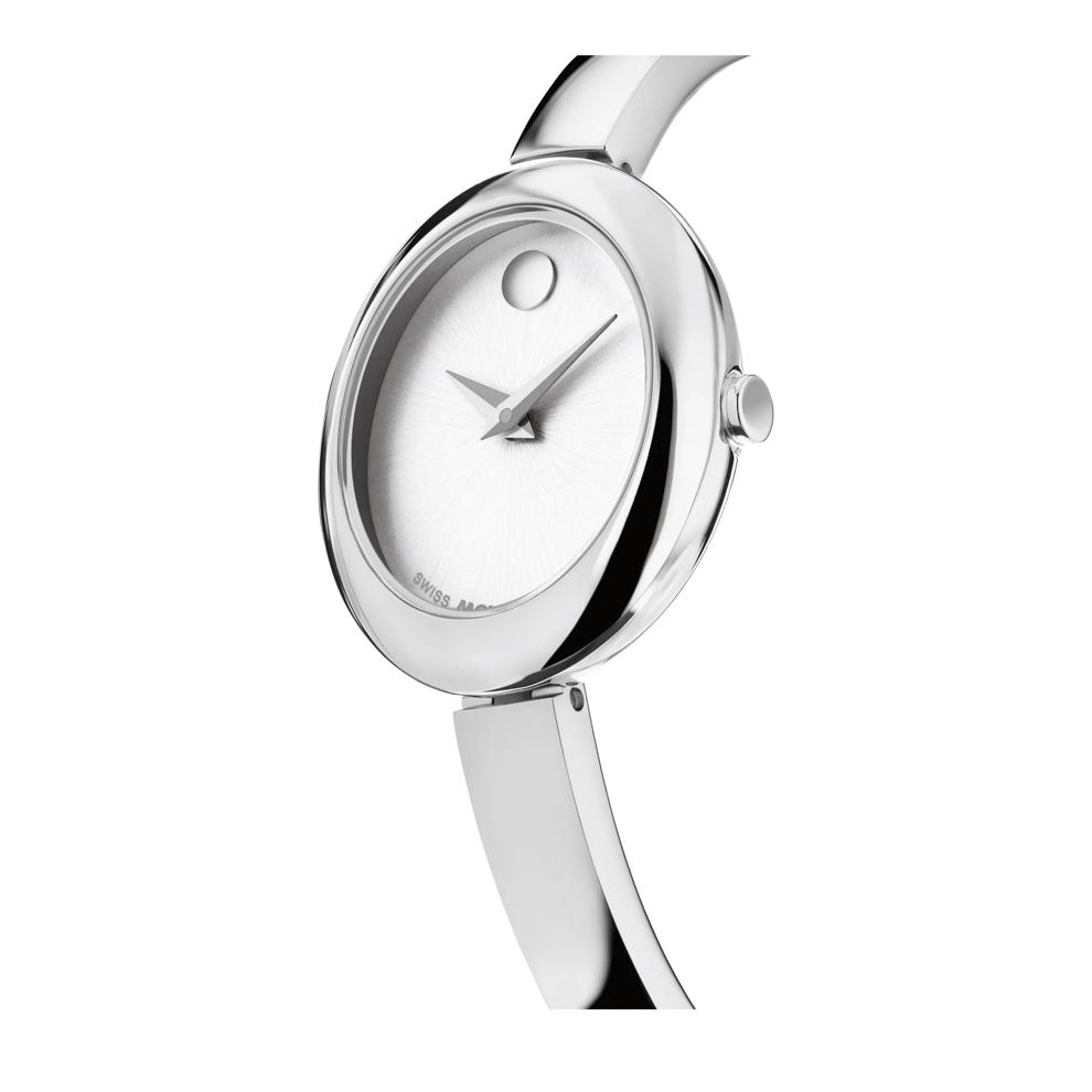 Ladies' Museum Watch With Silver Dial and Stainless Steel Bracelet – Image 3 of 3