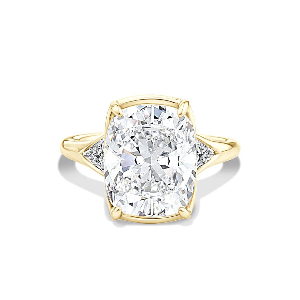Lab Grown Diamond Engagement Ring in 14K Yellow Gold (6 1/2 ct. tw.) – Image 1 of 4