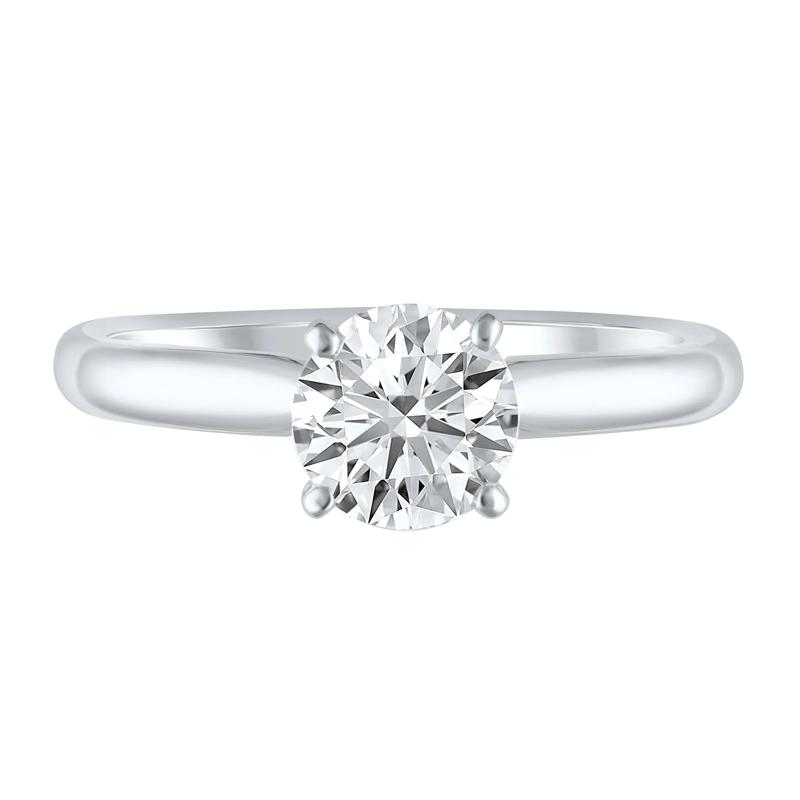 Solitaire Semi-Mount Engagement Ring &#40;Setting Only&#41; – Image 1 of 6