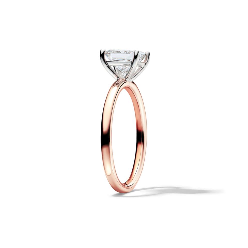 Lab Grown Diamond Princess-Cut Solitaire Engagement Ring in 14K Rose Gold (1 1/2 ct.) – Image 3 of 4