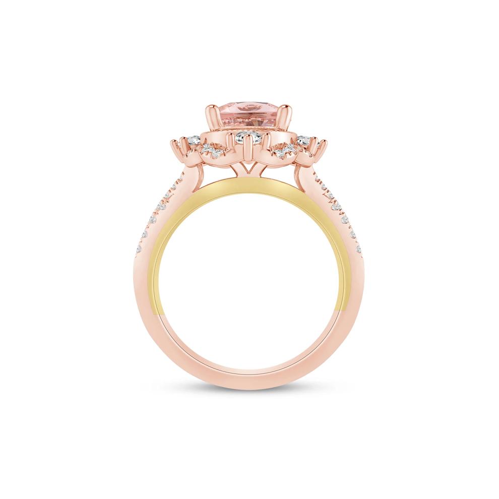 Zac Posen 1 ct. tw. Diamond Engagement Ring in 14K Rose Gold – Image 2 of 5