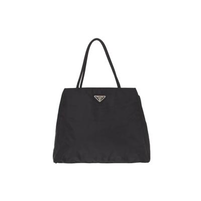 Pre-Owned Prada Black Nylon Tote