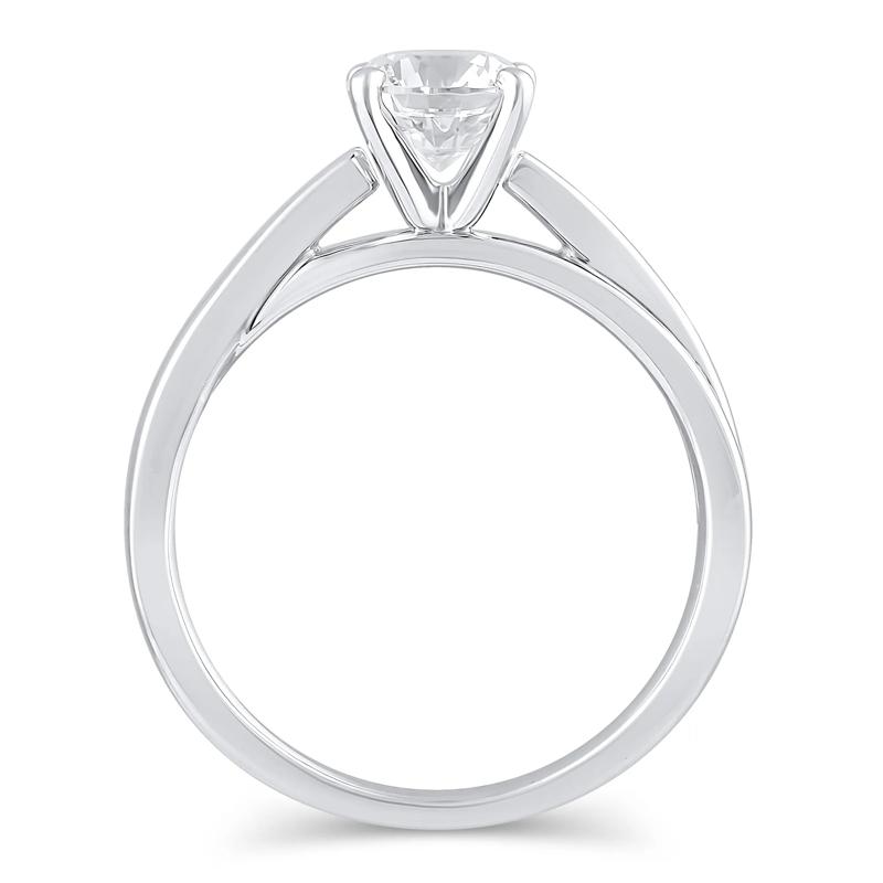 Twist Semi-Mount Engagement Ring in 14K Gold &#40;Setting Only&#41; – Image 3 of 6