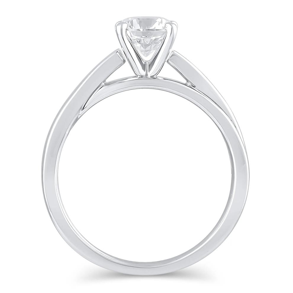 Twist Semi-Mount Engagement Ring in 14K Gold (Setting Only) – Image 3 of 6