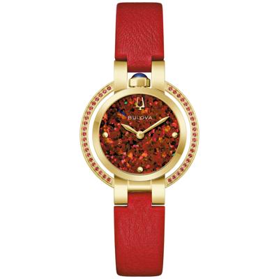 Ladies' Rubaiyat Autumn Watch in Red Leather