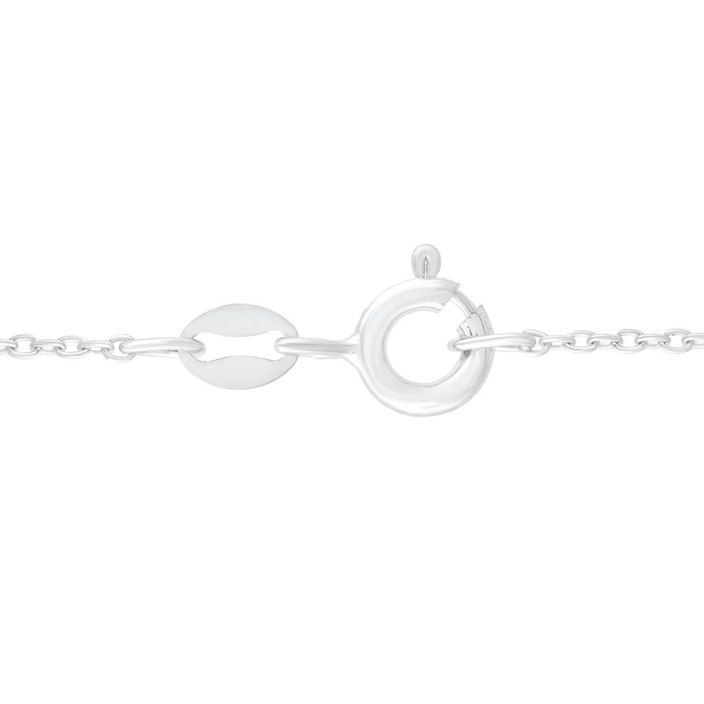 Diamond Double Frontal Necklace in Sterling Silver (1/2 ct. tw.) – Image 2 of 2
