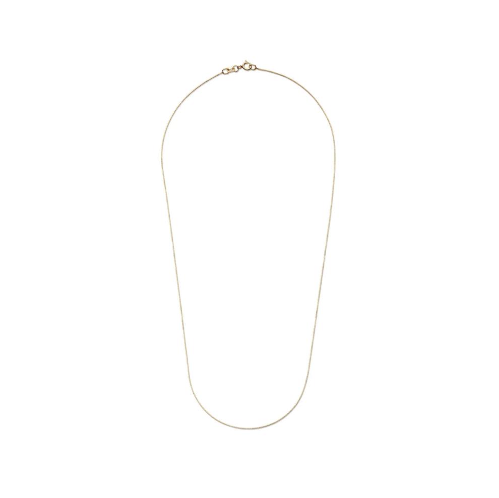 Box Chain in 14K Yellow Gold, 18" – Image 2 of 5