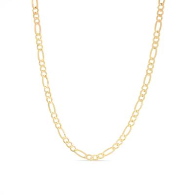 Men's Figaro Chain in 10K Yellow Gold