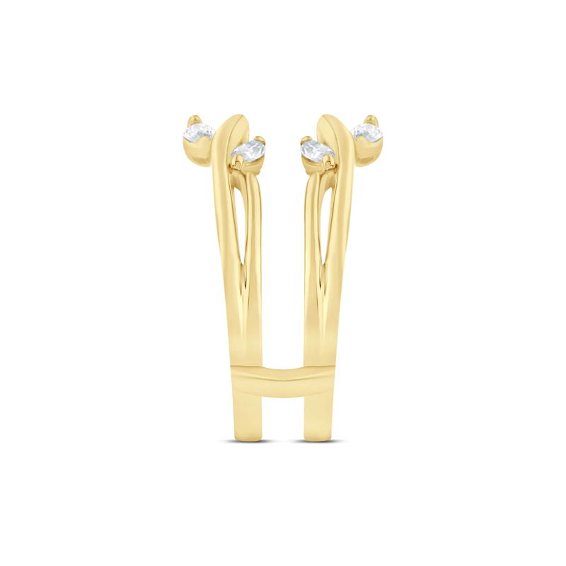 Lab Grown Diamond Marquise Ring Insert in 14K Yellow Gold &#40;3/8 ct. tw.&#41; – Image 3 of 3