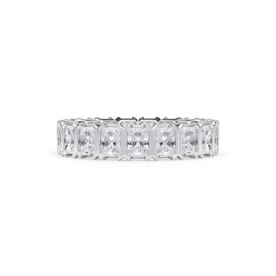 Lab Grown Diamond North-South Half Bezel Eternity Band in Platinum (3 ct. tw.)