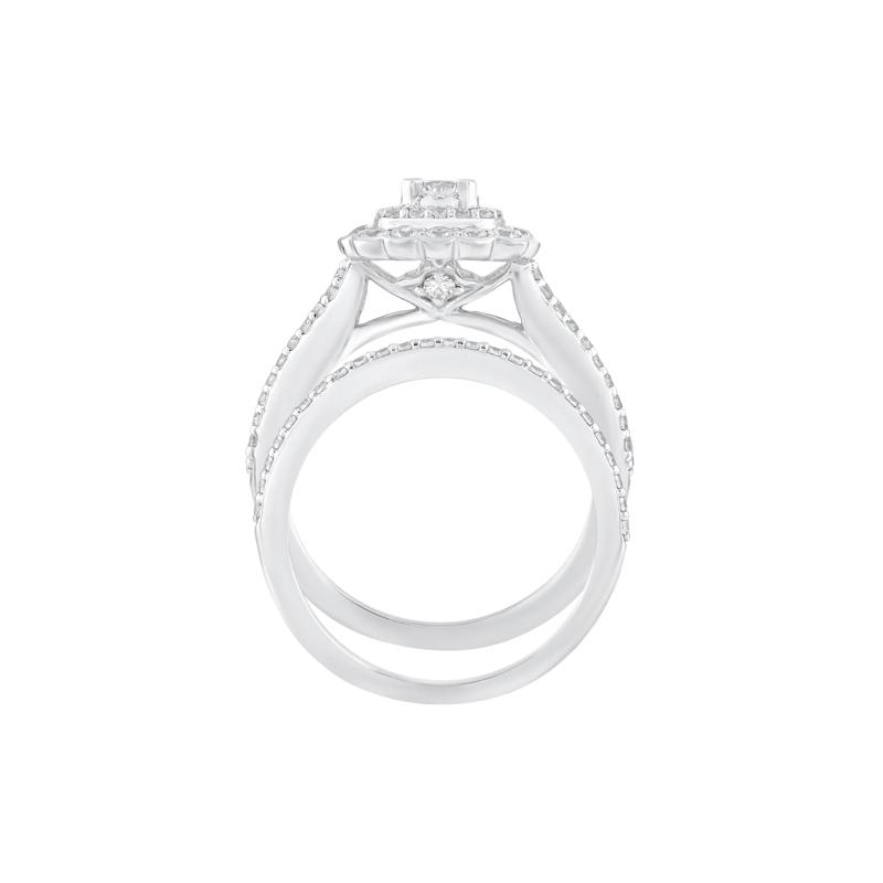 Diamond Engagement Ring Set in 14K White Gold &#40;1 ct. tw.&#41; – Image 2 of 3