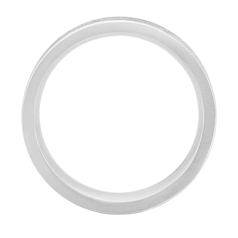 Men&#39;s Band in Cobalt Chrome &amp; Meteorite, 7.5MM – Image 2 of 3