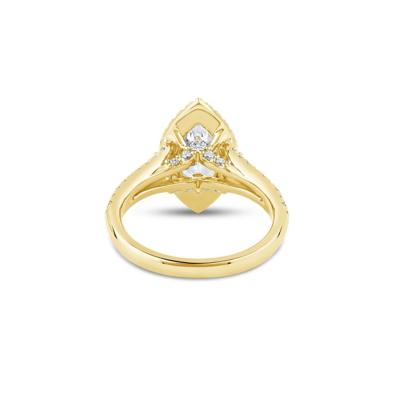 Maya Lab Grown Diamond Engagement Ring in 18K Yellow Gold &#40;2 3/4 ct. tw.&#41;  – Image 4 of 4