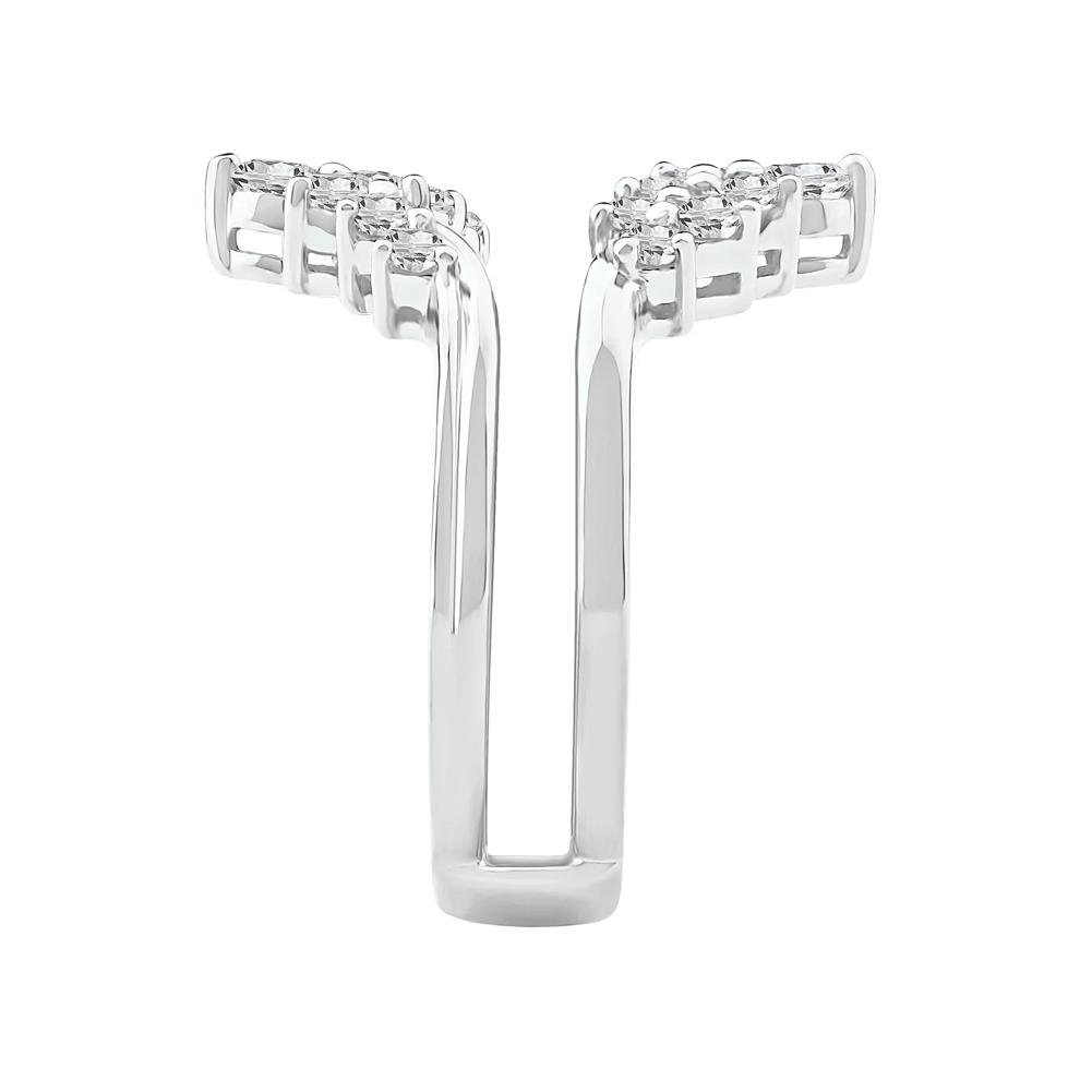 Lab Grown Diamond Chevron Insert in 14K White Gold (1 ct. tw.) – Image 3 of 4