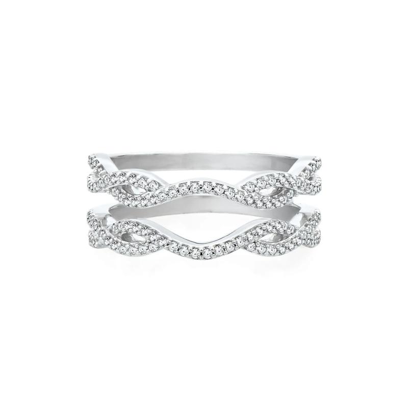 1/3 ct. tw. Diamond Ring Enhancer in 10K White Gold – Image 1 of 1