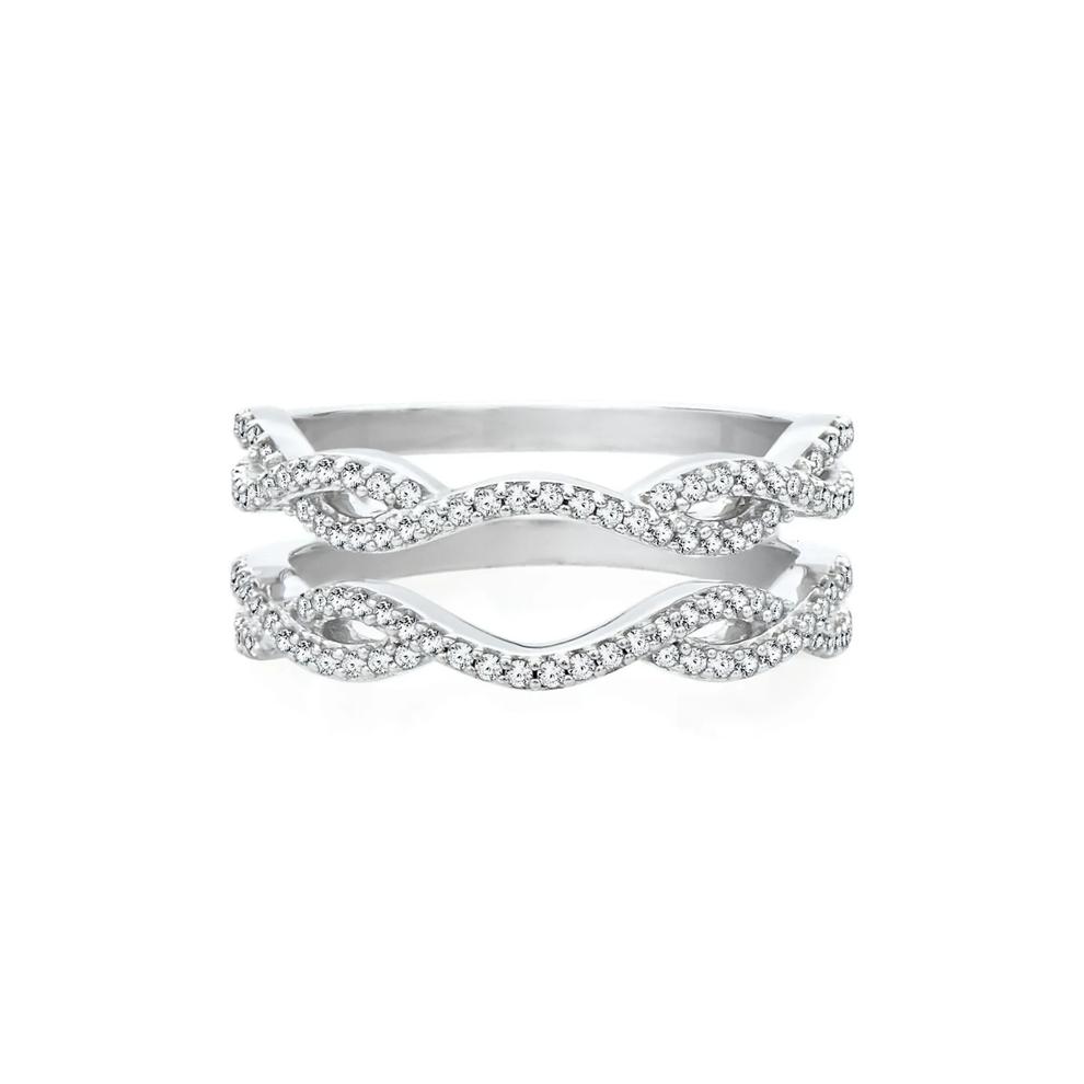 1/3 ct. tw. Diamond Ring Enhancer in 10K White Gold – Image 1 of 1