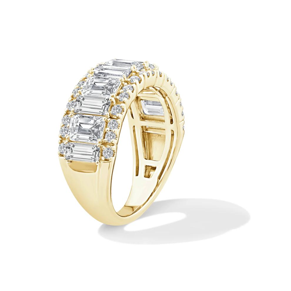 Lab Grown Diamond Band in 10K Yellow Gold (3 1/2 ct. tw.) – Image 3 of 4
