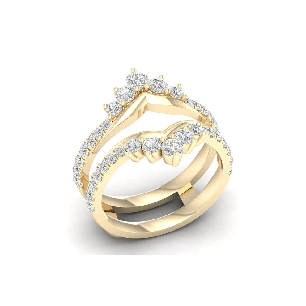 Lab Grown Diamond Ring Enhancer in 14K Yellow Gold (1 ct. tw.) – Image 4 of 4
