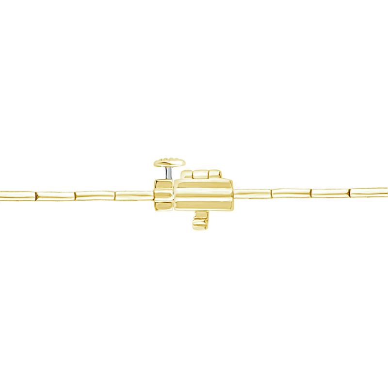 Lab Grown Diamond Lariat Necklace in 14K Yellow Gold &#40;5 ct. tw.&#41; – Image 3 of 3