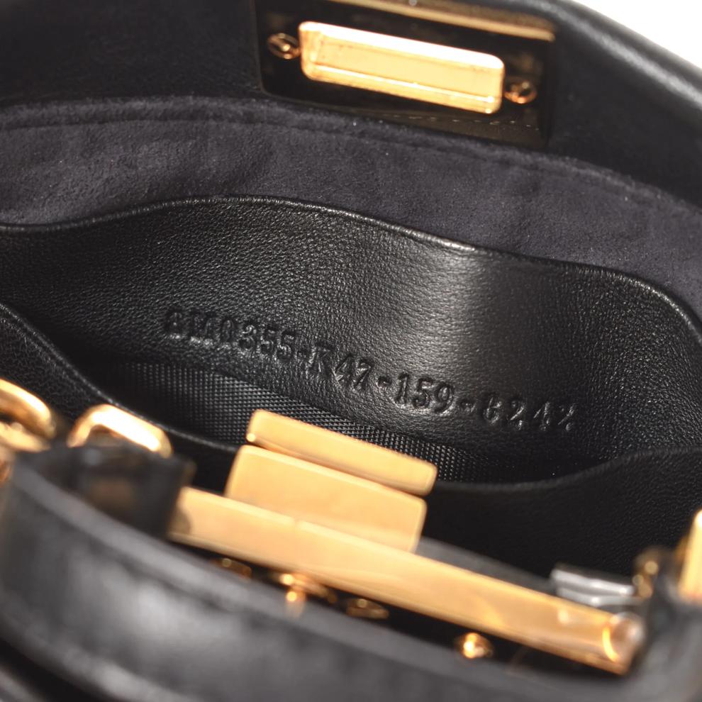 Pre-Owned Fendi Peekaboo Small Crossbody – Image 6 of 8