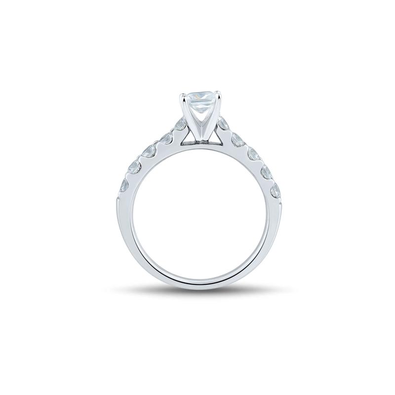 2 ct. tw. Diamond Engagement Ring Set in 14K White Gold – Image 5 of 8