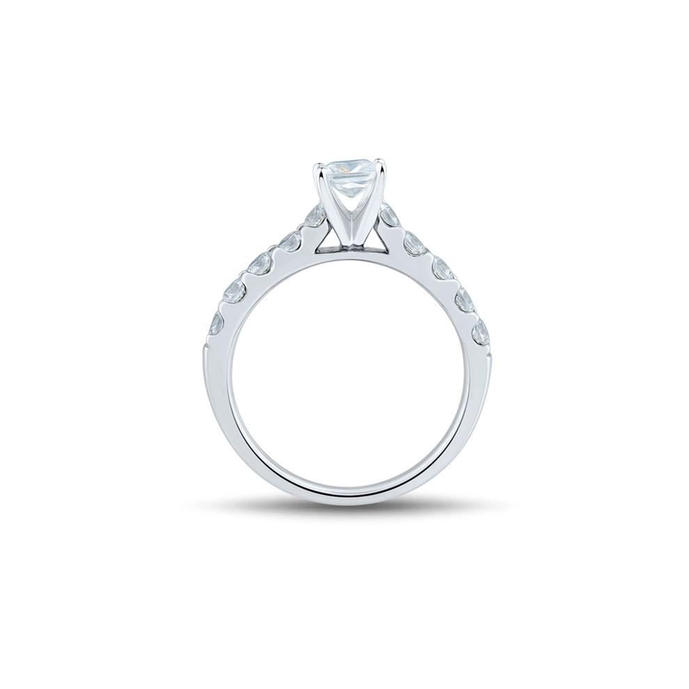 2 ct. tw. Diamond Engagement Ring Set in 14K White Gold – Image 5 of 8