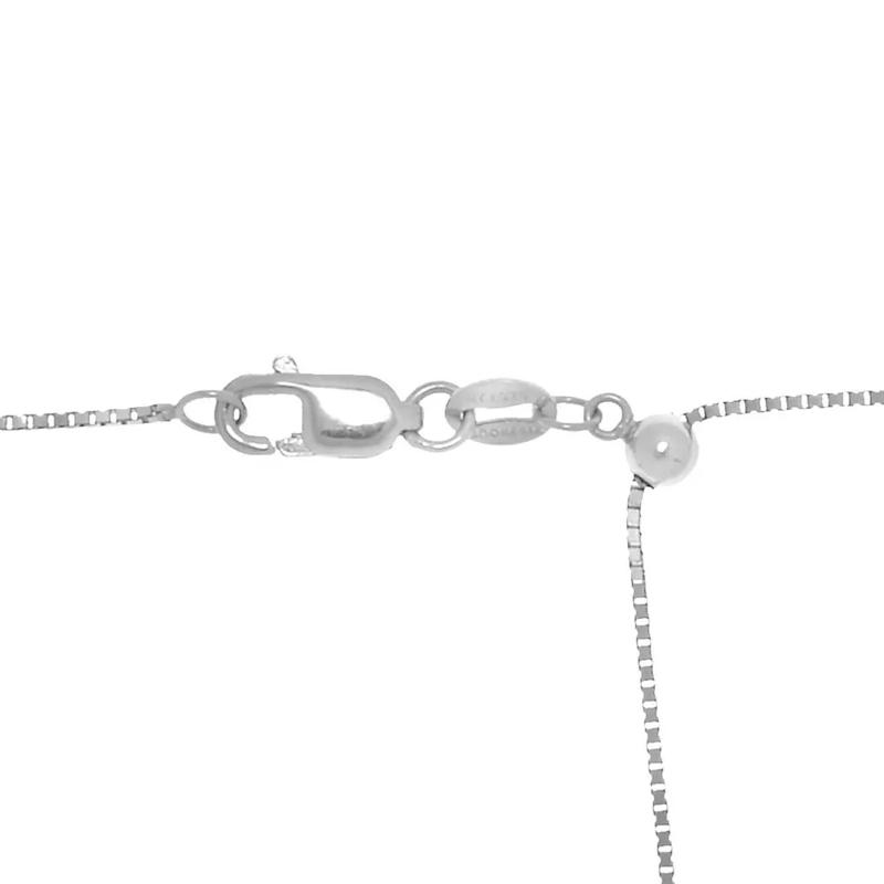 Adjustable Box Chain in Sterling Silver, 22&quot; – Image 3 of 4