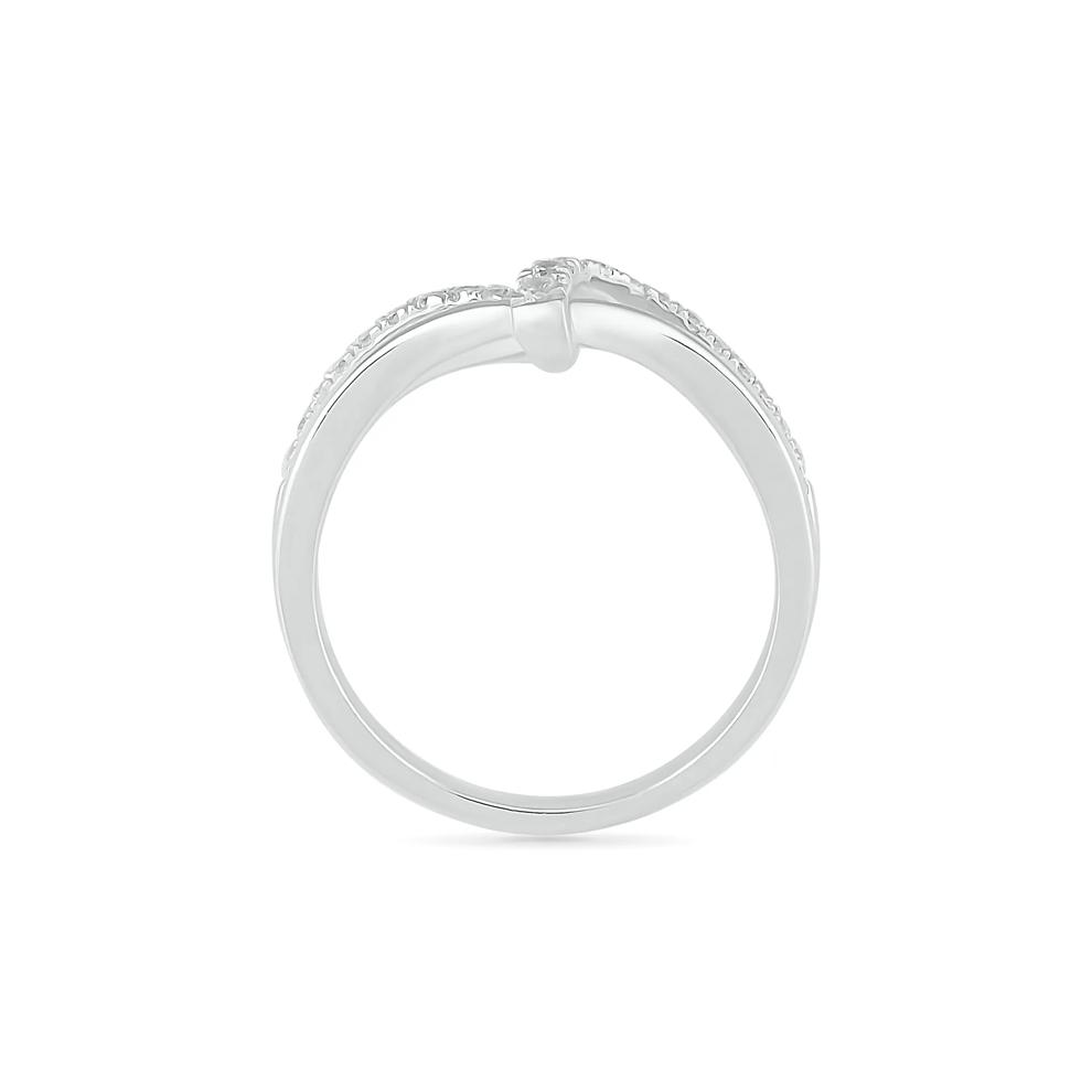 Diamond Ring in Sterling Silver (1/7 ct. tw.) – Image 2 of 5