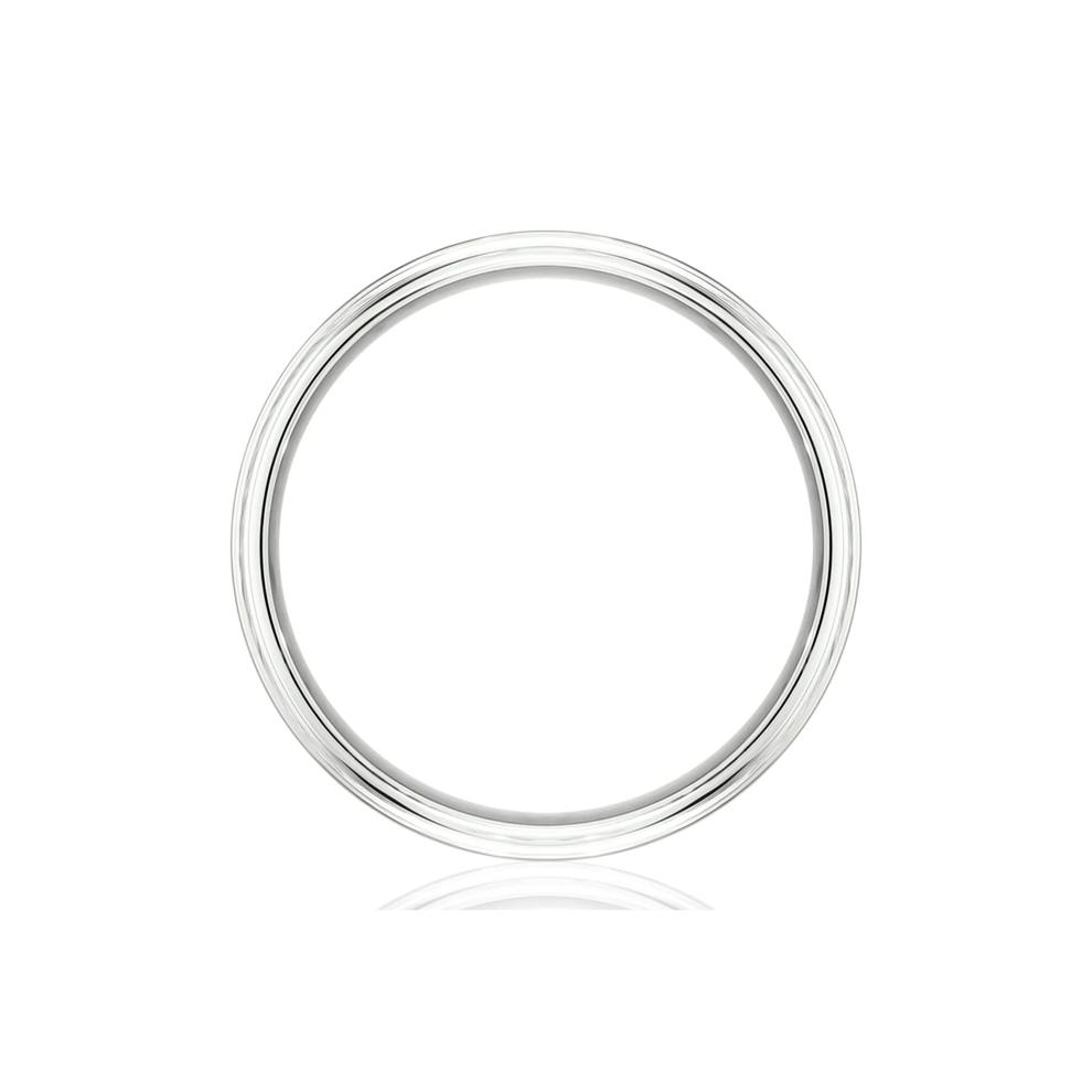 Men's Satin Finish Band in 14K White &amp; Yellow Gold, 6MM – Image 2 of 3