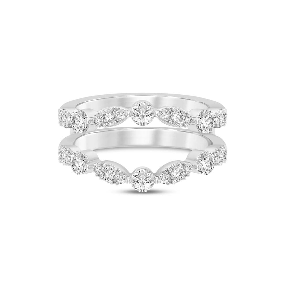 Lab Grown Diamond Ring Insert in 14K White Gold (1 ct. tw.) – Image 1 of 3