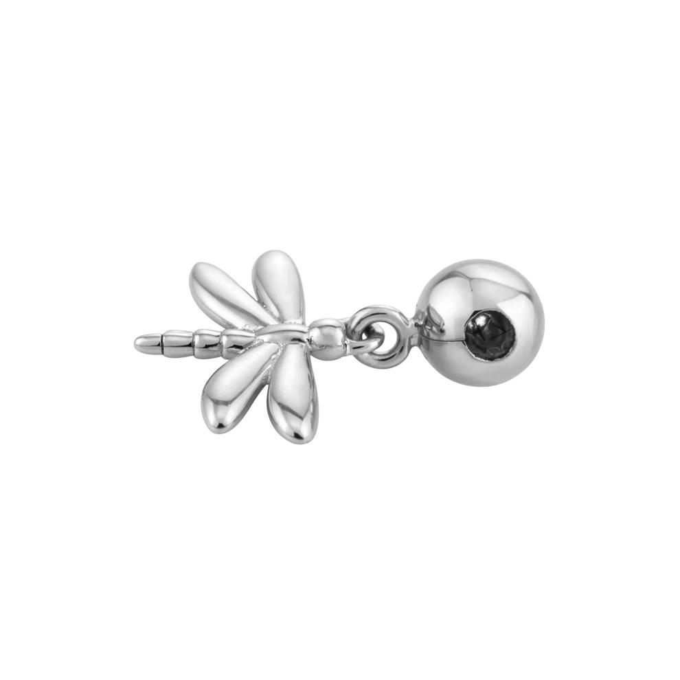 Dragonfly Bead Charm in Sterling Silver – Image 2 of 2