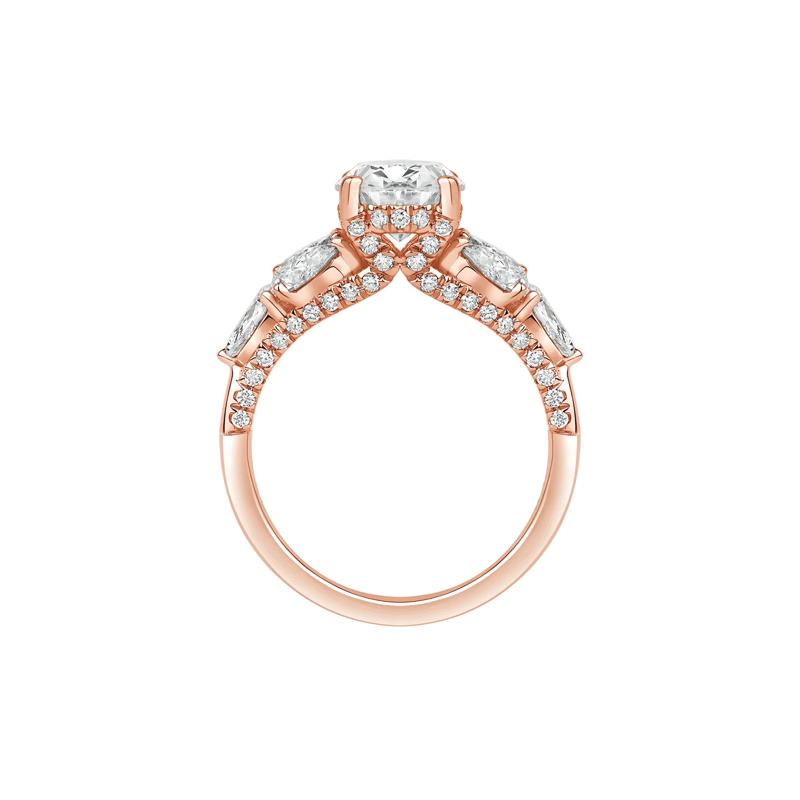 Taylor Lab Grown Diamond Engagement Ring in 14K Rose Gold &#40;3 1/3 ct. tw.&#41; – Image 2 of 4