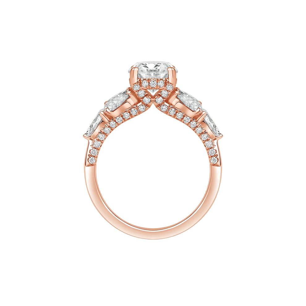 Taylor Lab Grown Diamond Engagement Ring in 14K Rose Gold (3 1/3 ct. tw.) – Image 2 of 4