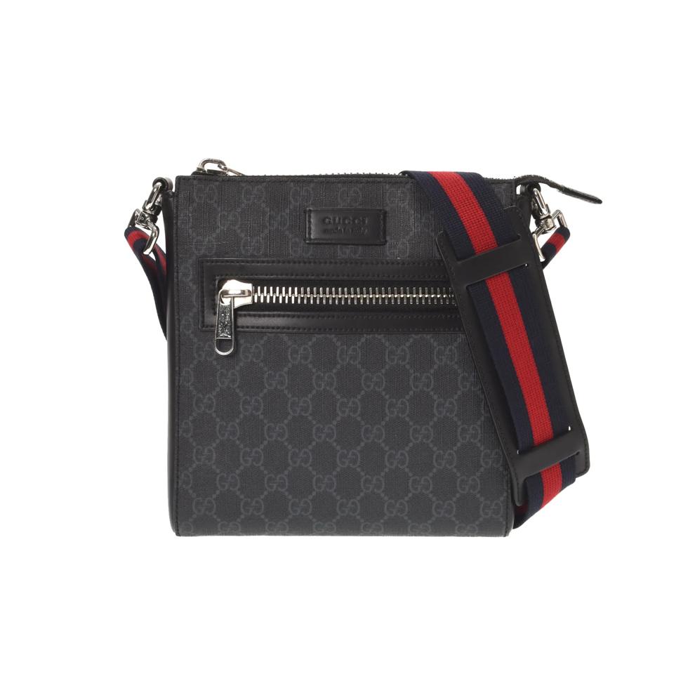 Pre-Owned Gucci Front Zip Messenger Crossbody – Image 1 of 8