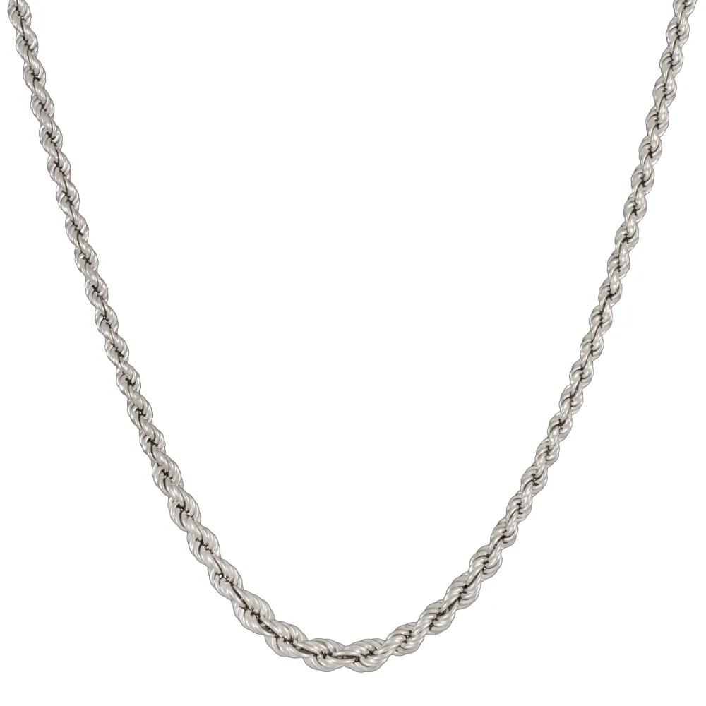 Sterling Silver Rope Chain: 22 Inch Necklace | Helzberg