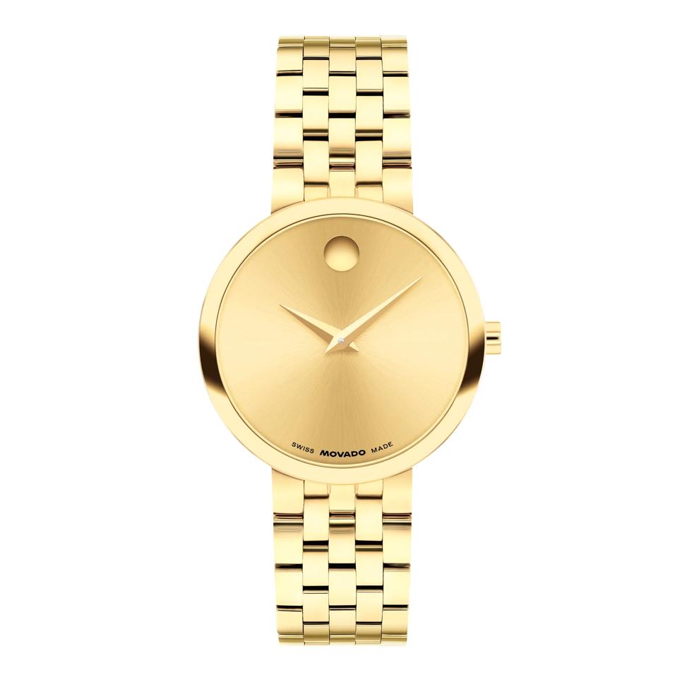 Ladies&rsquo; Museum Classic Watch in Gold-Toned Stainless Steel with Gold Dial. – Image 1 of 3