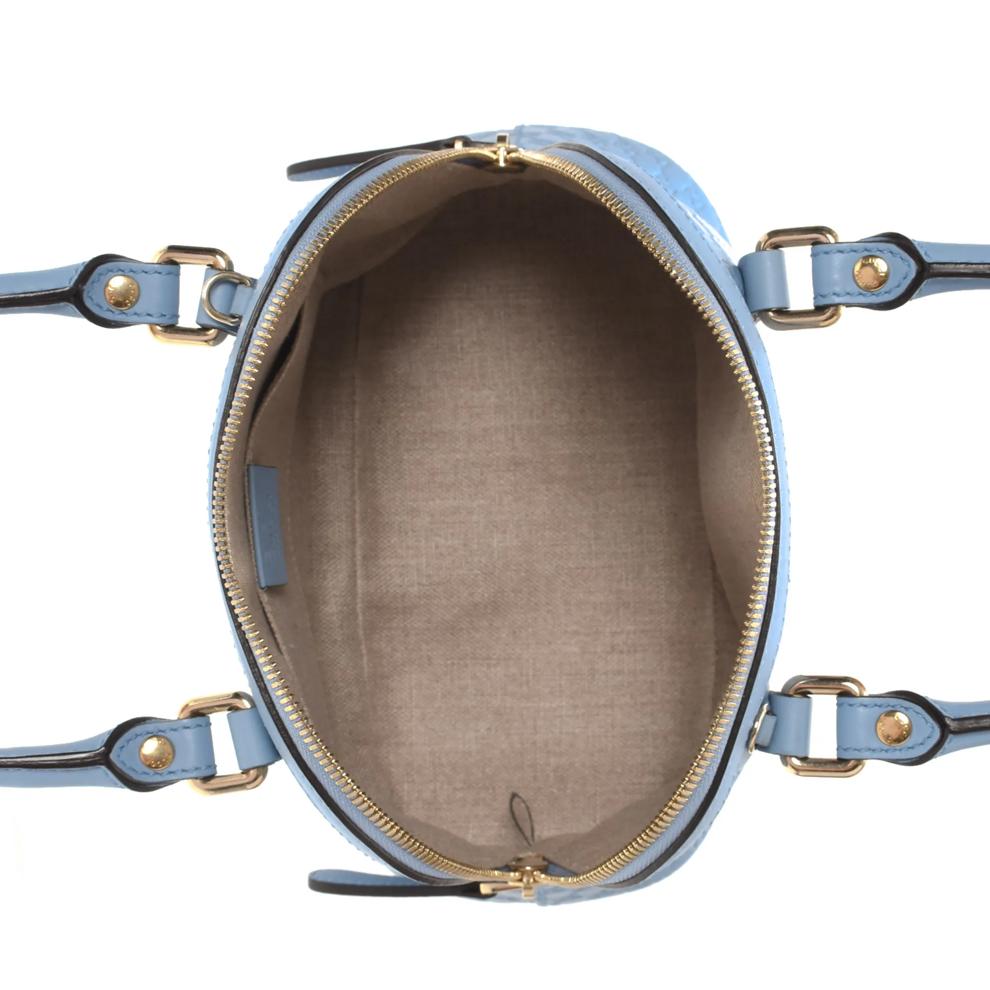 Pre-Owned Gucci Signature Dome Satchel Small Top Handle – Image 3 of 7