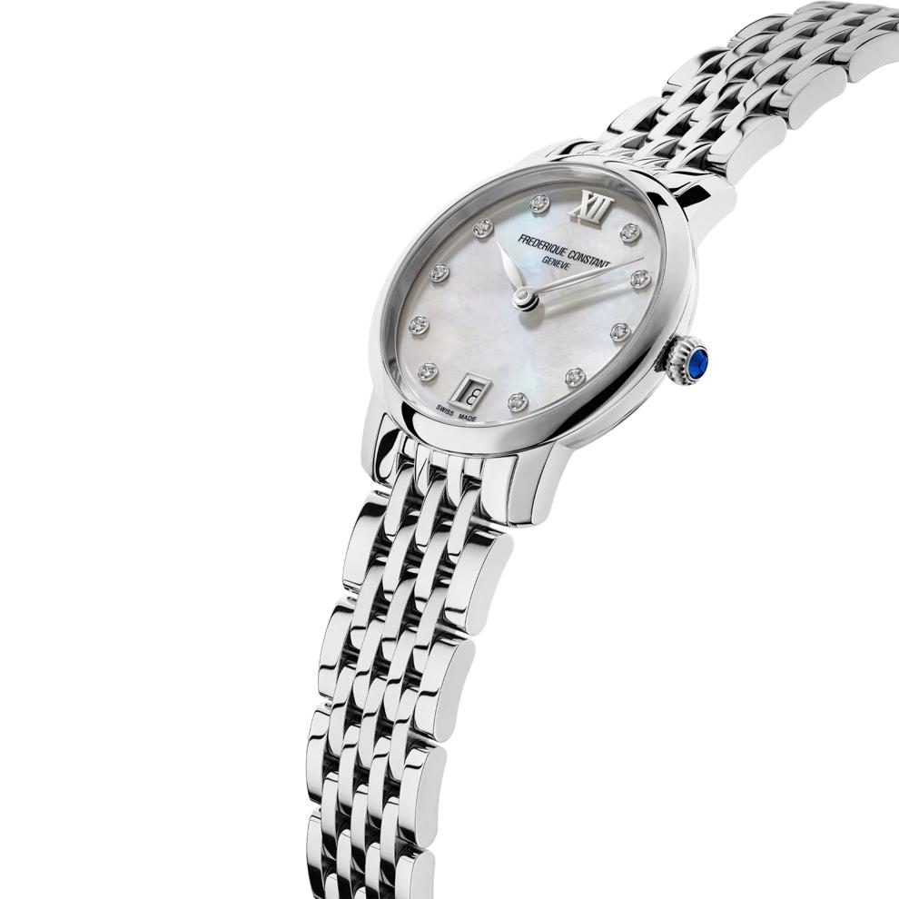 Ladies' Slimline Watch in Stainless Steel – Image 3 of 3