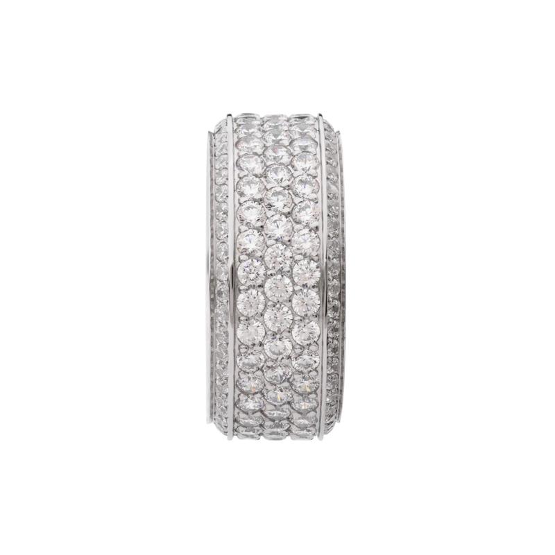 Lab Grown Diamond Eternity Band in 14K White Gold &#40;4 ct. tw.&#41; – Image 3 of 3