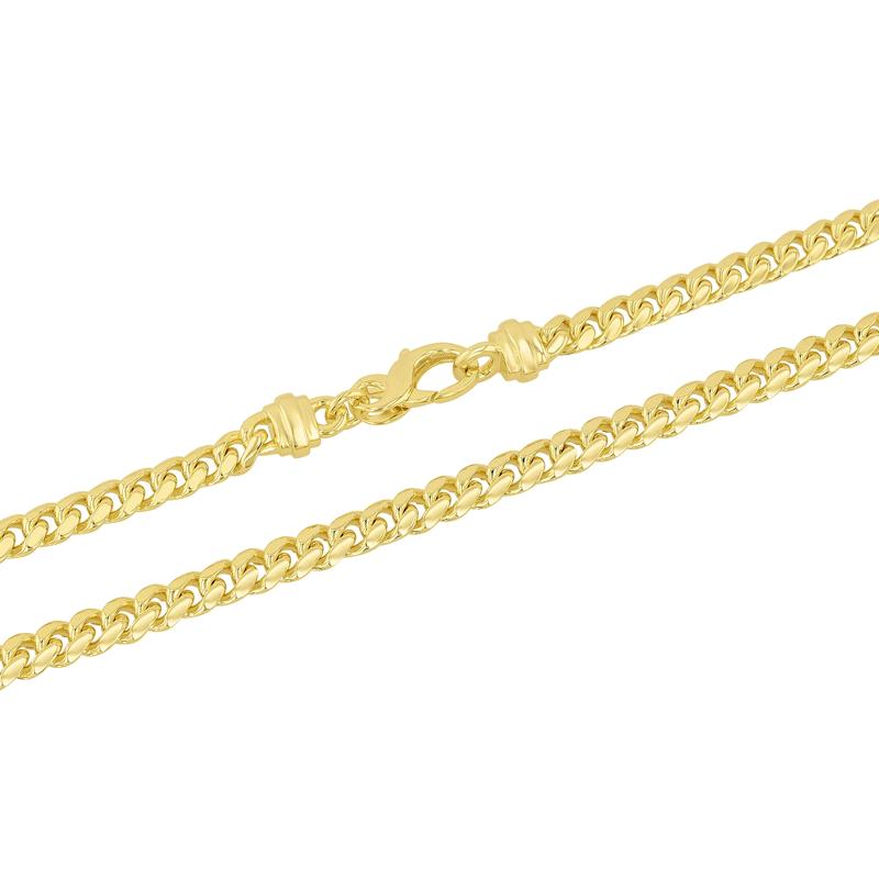 Men&#39;s Curb Chain in Vermeil, 5MM, 20&quot; – Image 2 of 3