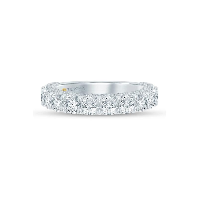Lab Grown Diamond Wedding Band in 14K White Gold (2 ct. tw.) – Image 1 of 3