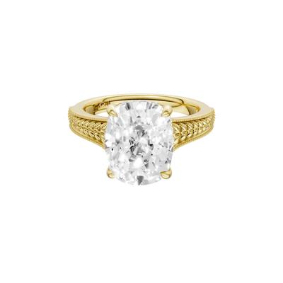 Isabelle Lab Grown Diamond Limited Edition Engagement Ring in 18K Yellow Gold (4 1/7 ct. tw.)
