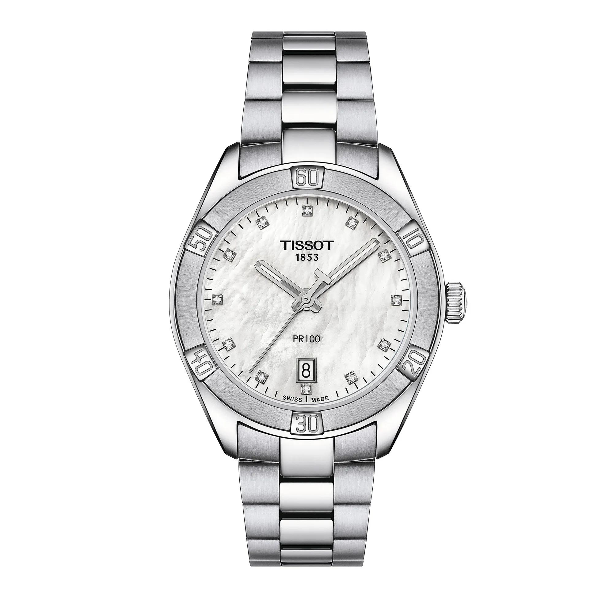Tissot® Ladies' PR100 Diamond Accent Watch