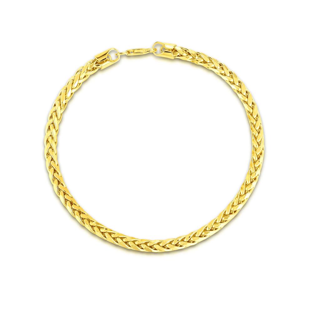 Franco Bracelet in 14K Yellow Gold, 4.1MM, 8&rdquo;  – Image 1 of 2