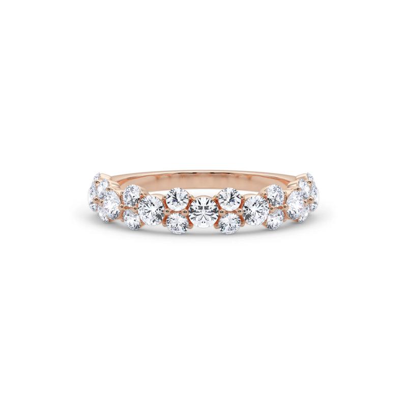  Lab Grown Diamond Anniversary Band in 14K Rose Gold &#40;1 ct. tw.&#41; – Image 1 of 6